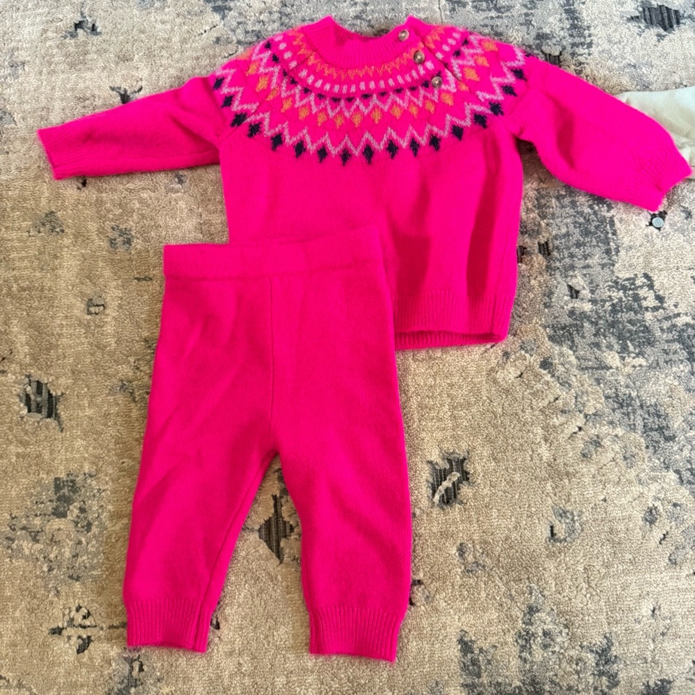 Janie&Jack/Gap/Brand Cute 3mo-9mo Girls Sets – 6 sets + accessories - Picture 5 of 8